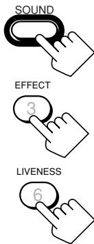 SOUND EFFECT 3 LIVENESS 6
