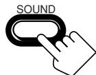 JVC RX-DP20VBK - Appuyez sur SOUND. - 1