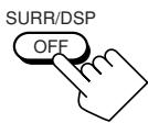 JVC RX-DP20VBK - To cancel the THX and Surround modes - 2