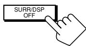 JVC RX-DP20VBK - To cancel the THX and DSP modes - 1