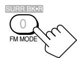 JVC RX-DP20VBK - Appuyez sur FM MODE. - 2