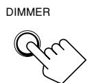JVC RX-DP20VBK - Appuyez sur DIMMER. - 1