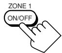 JVC RX-DP20VBK - Canceling the Zone 1 Operations - 2