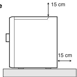 JVC UXG110 - Attention: Aération correcte - 1
