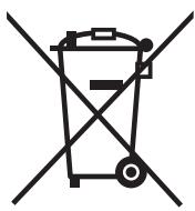 JVC UXG110 - Informatie voor gebruikers over het verwijderen van oude apparatuur en batterijen - 1