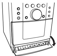 JVC UXG110 - Ouvrez le couvercle. - 1