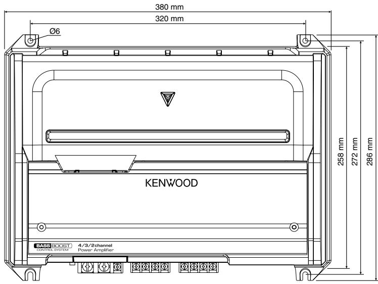 KENWOOD KAC-8403 - Selección de altavoces - 2