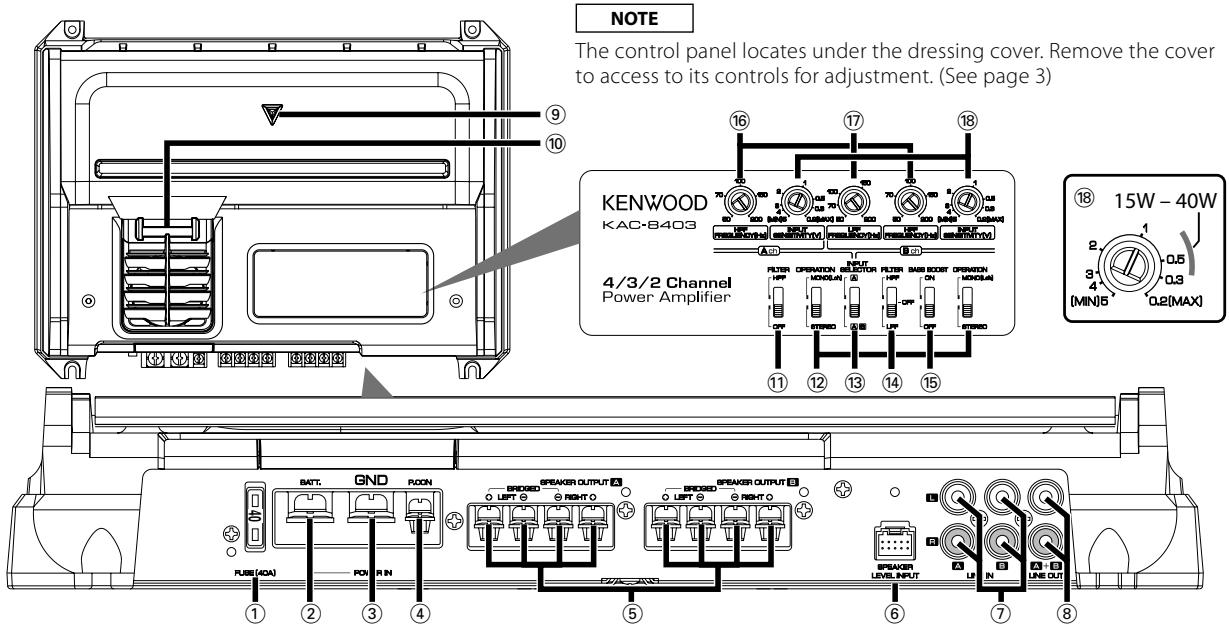 KENWOOD KAC-8403 - NOTE - 1