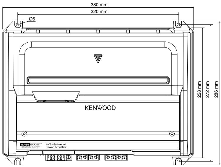 KENWOOD KAC-8403 - Sélection des haut-parleurs - 2