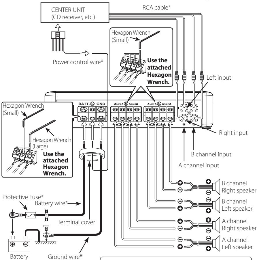 KENWOOD KAC-X4D - WARNING - 3