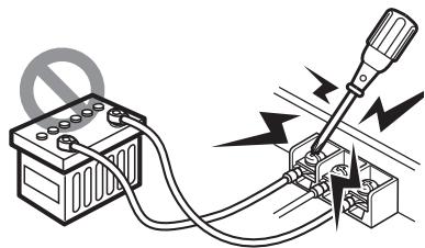 KENWOOD KAC-X4D - WARNING - 2