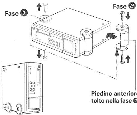 KENWOOD X-VH7 - Installazione in senso verticale - 1