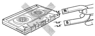 KENWOOD X-VH7 - Come riporei nastri - 1