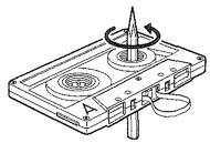 KENWOOD X-VH7 - Se il nastro è allentato - 1