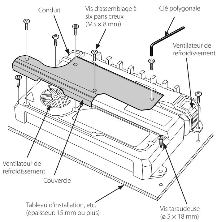 KENWOOD KAC-X541 - Sélection des haut-parleurs - 3