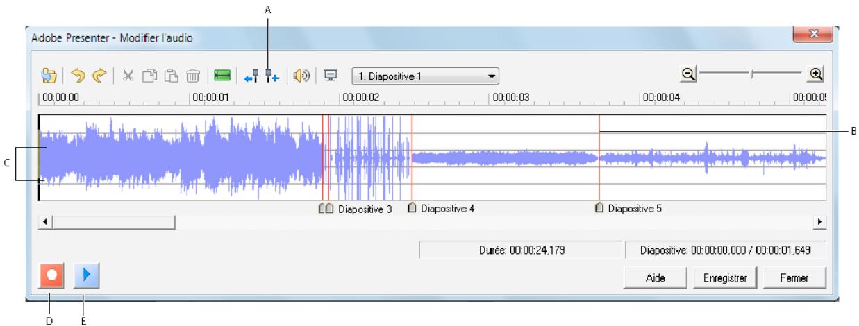 ADOBE PRESENTER 8.0 - Modification des fichiers audio - 1
