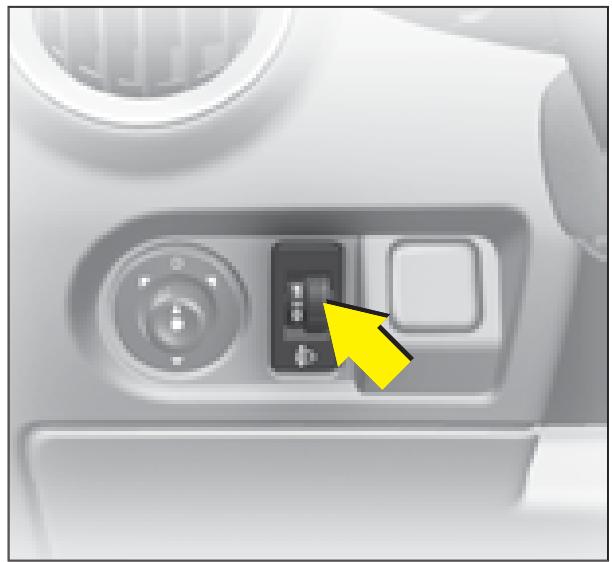 CITROEN C3 1 - Réglage de la ceinture en hauteur - 1