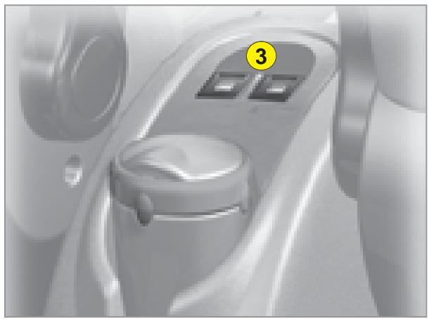 CITROEN C3 1 - Commandes des lève-vitres - 2