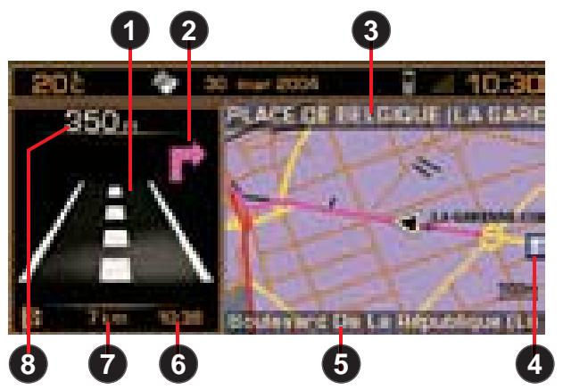 CITROEN C3 1 - MENUPRINCIPALNAVIGATION-INFORMATIONTRAFIC - 1