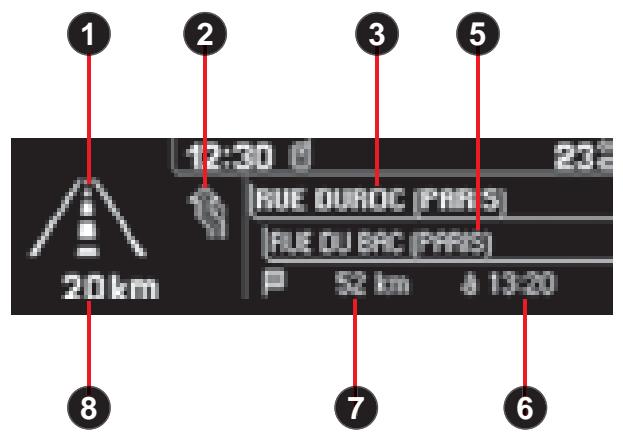 CITROEN C3 1 - MENUPRINCIPALNAVIGATION-INFORMATIONTRAFIC - 2