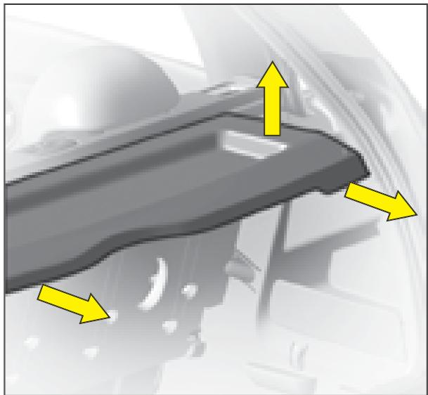 CITROEN C3 1 - TABLETTE ARRIÈRE - 1