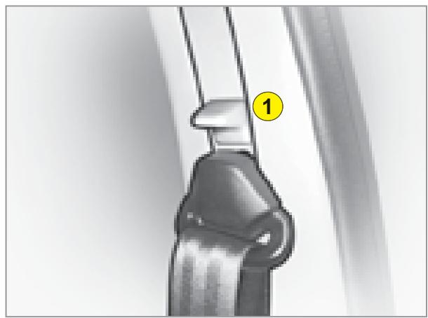 CITROEN C3 1 - Ceinture avant - 1