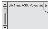 1km: A36, Voies rét