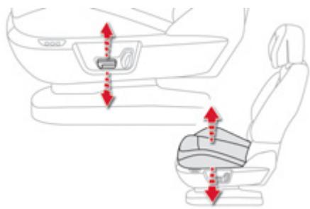 CITROEN C4 PICASSO 2013 - Inclinaison du dossier - 1