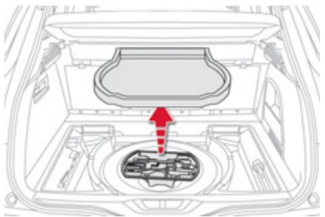 CITROEN C4 PICASSO 2013 - Accès à l'outillage - 1