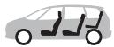 CITROEN C4 PICASSO 2013 - Déverrouillage / Verrouillage des volets de continuité - 1
