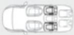 CITROEN C4 PICASSO 2013 - Installation des sièges enfants attachés avec la ceinture de sécurité - 2
