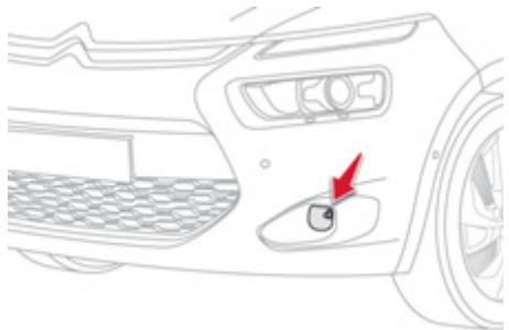 CITROEN C4 PICASSO 2013 - Éclairage statique d'intersection - 1