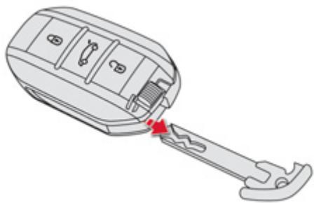 CITROEN C4 PICASSO 2013 - Clé électronique Télécommande - 1