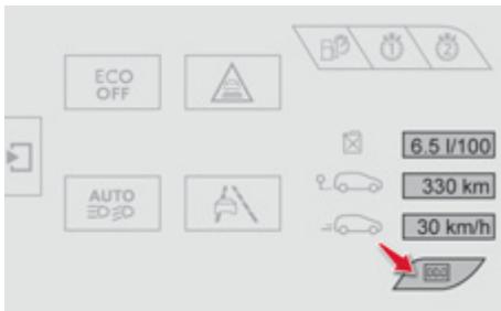 ECO OFF AUTO ED ED 6.5 l/100 330 km 30 km/h