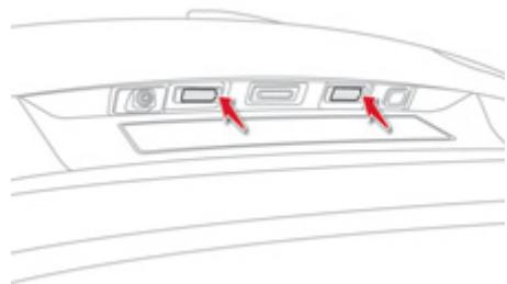 CITROEN C4 PICASSO 2013 - Troisième feu de stop (diodes électroluminescentes-LED) - 1