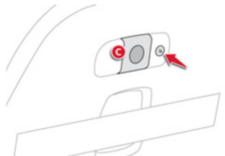 CITROEN C4 PICASSO 2013 - Liseuses individuelles - 1