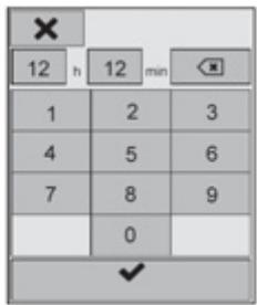 × 12 h 12 min 1 2 3 4 5 6 7 8 9 0 ✓