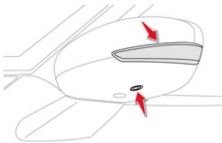 CITROEN C4 PICASSO 2013 - Spots de rétroviseurs extérieurs - 1