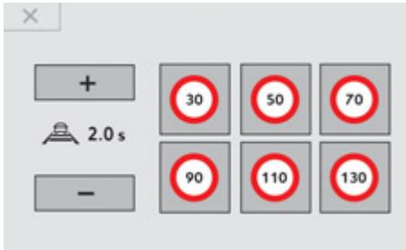 + 2.0 s - 30 50 70 90 110 130