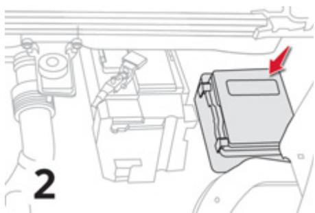 CITROEN C4 PICASSO 2013 - Fusibles dans le compartiment moteur - 2