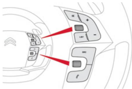 CITROEN C4 PICASSO 2013 - Volant à commandes intégrées - 3