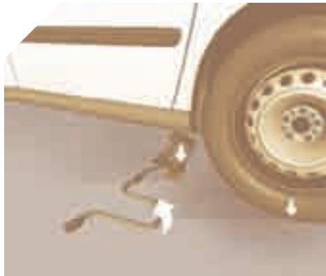 CITROEN C8 HDI EXCLUSIVE 2006 - Outils spécifiques pour les véhicules équipés de roues en aluminium - 6