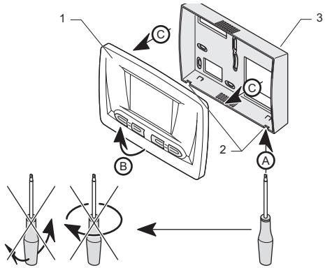 SAUNIER DUVAL EXACONTROL E7 Z RADIO - Note: - 1