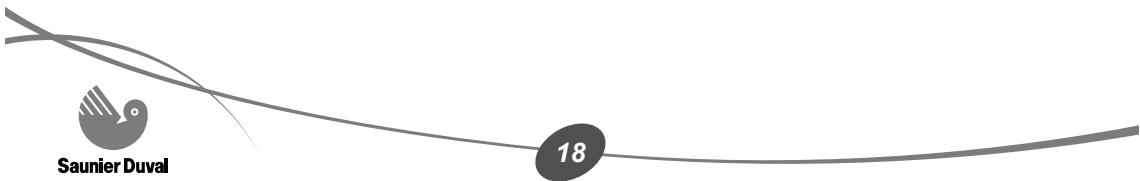 SAUNIER DUVAL THEMAPLUS CONDENS F24 - Fixation au mur - 2