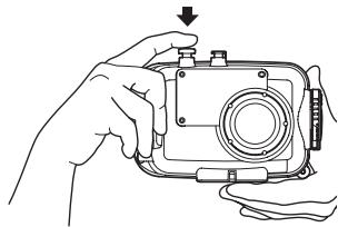 OLYMPUS PT-044 - Comment appuyer sur le déclencheur - 1
