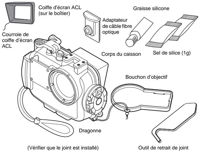 OLYMPUS PT-045 - Contrôle du contentu de l'emballage. - 1
