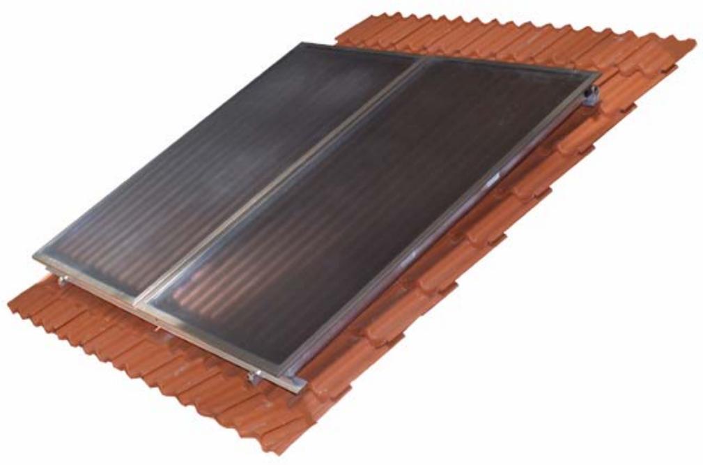 ELM LEBLANC CAPTEURS SOLAIRES FK260 - Raccordement des profilés supports - 1
