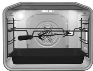 GORENJE RK60359OBK - Cepšana uz iesma ar gazes infra starojuma degli (tikai specifikiem modeljem) - 1