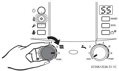 ELM LEBLANC MEGALIS CONDENS - Mettre en marche le chauffage - 1