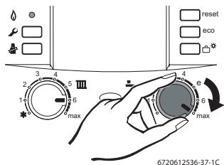 ELM LEBLANC MEGALIS CONDENS - Régler la température d'eau chaude sanitaire (sauf EGALIS) - 5